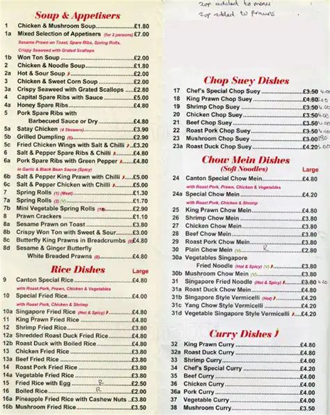 Canton Kitchen Menu, Menu for Canton Kitchen, Lewisham, London - Zomato UK