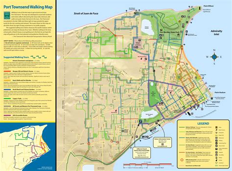 Port Townsend Walking Map - Ontheworldmap.com