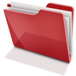 Red Folder Icon at Vectorified.com | Collection of Red Folder Icon free for personal use