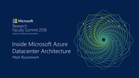 Keynote: Inside Microsoft Azure Datacenter Architecture - Microsoft ...