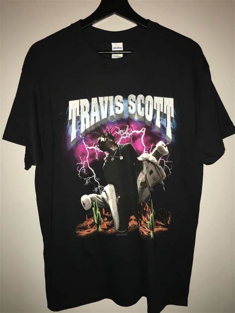 Travis Scott Pen&Pixel T-Shirt Rodeo Madness Tour Merch Gildan Tshirt ...