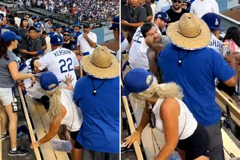 Los Angeles Dodgers fans trade punches and fight among themselves at MLB All Star | The US Sun