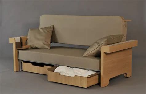 Multifunctional Sofa by Fanny Adam Maximizing Space in Your Tiny Apartment - Tuvie Design