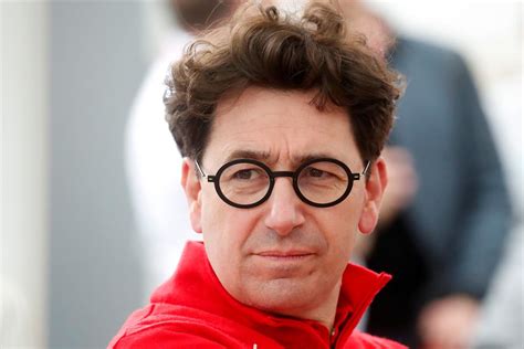 Ferrari team principal Mattia Binotto resigns