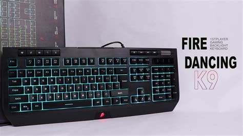 FIRE DANCING 1st Player Gaming Backlight Keyboard – Alsi Shop Qatar