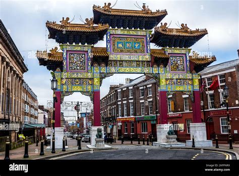 Liverpool Chinatown is the first Chinatown in Europe Stock Photo - Alamy