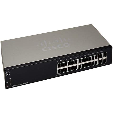 Switch Cisco SG250-26-K9-EU 24 Port 10/100/1000 + 2 Gigabit copper/SFP combo ports