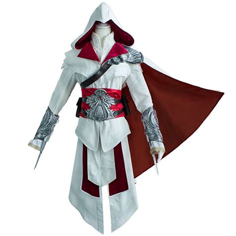 Ezio Auditore da Firenze Cosplay Assassins Creed Discovery Brotherhood Costume #UWOWO #Suit Full ...