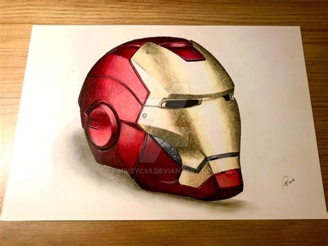 Iron Man Head Drawing at PaintingValley.com | Explore collection of ...