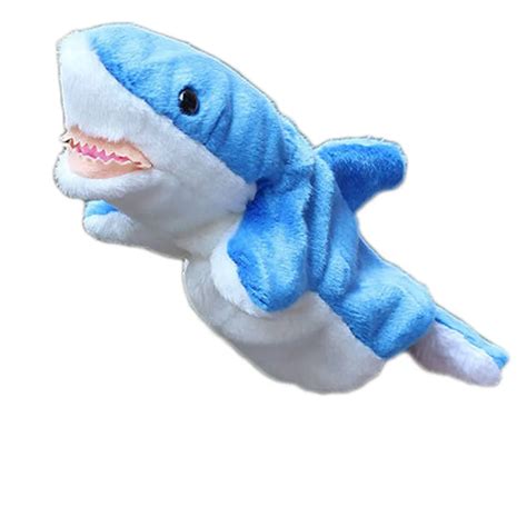 Puppet Toys Puppet Plush Sea Shark Doll Toys For Kids Baby Birthday ...