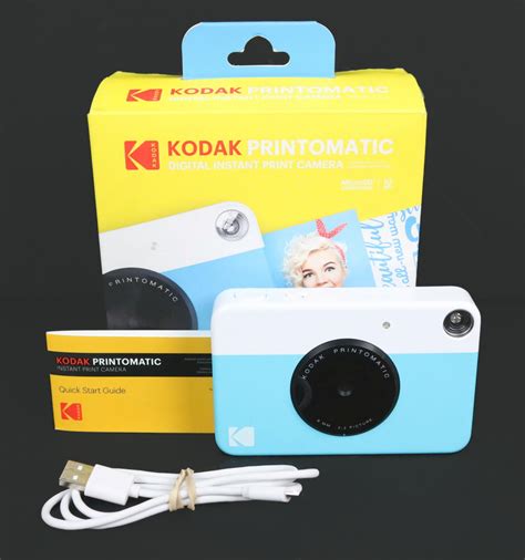 Kodak PRINTOMATIC Digital Instant Print Camera - Blue (RODOMATICBL) | USA Pawn