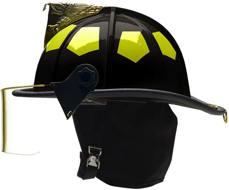 Bullard | UST Super Lightweight Helmet with 4" Face Shield and 6" Brass ...