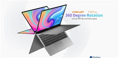 Teclast F6 Plus 360-Degree Touchscreen 13.3" Laptop - TechTablets