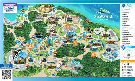 SeaWorld Park Map - The Employee Network