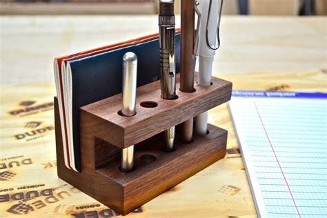 dudek #divide #pencil holder | Woodclinched | Wood pen holder, Wood ...