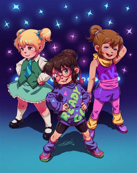 The Chipettes are back! (color) by DFer32.deviantart.com on @DeviantArt | Alvin and the ...