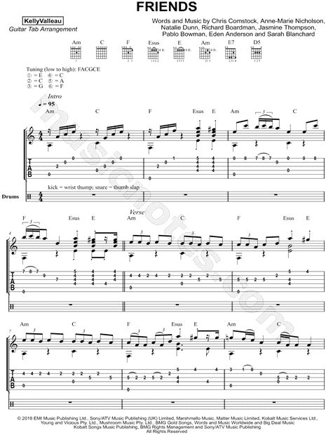 Friends Theme Song Guitar Tabs : Friends Theme Song Guitar Tab Page 1 Line 17qq Com - (this time ...