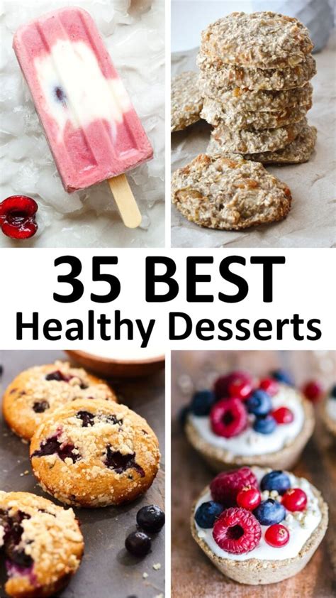 The 35 BEST Healthy Dessert Recipes - GypsyPlate