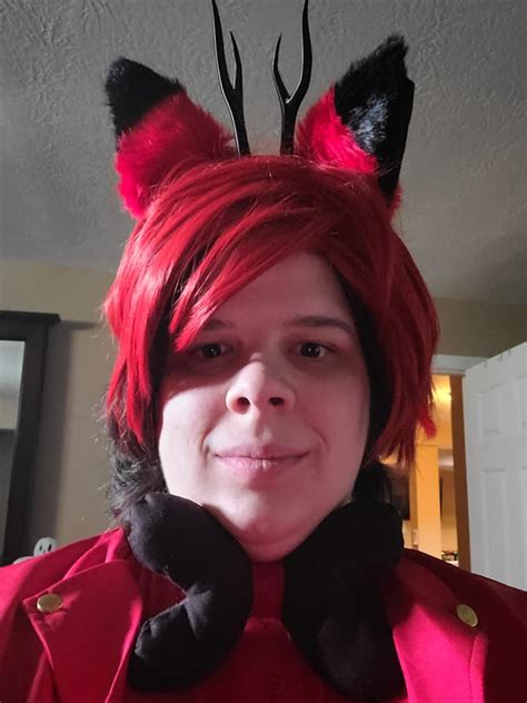 Alastor costume current progress again by Ghostly-Host on DeviantArt