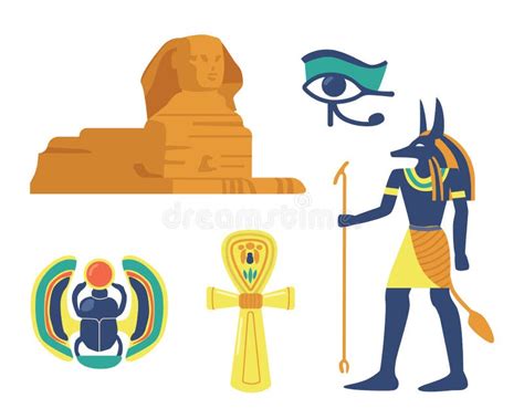 Symbols Ancient Egyptian Civilization Stock Illustrations – 778 Symbols ...