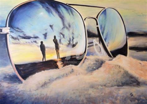 Glasses, Painting by Tatiana K.F. | Artmajeur