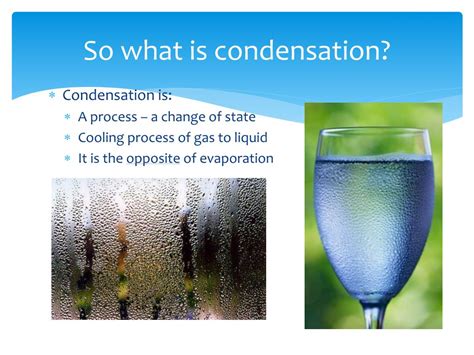 PPT - Cool Condensation PowerPoint Presentation, free download - ID:2835918