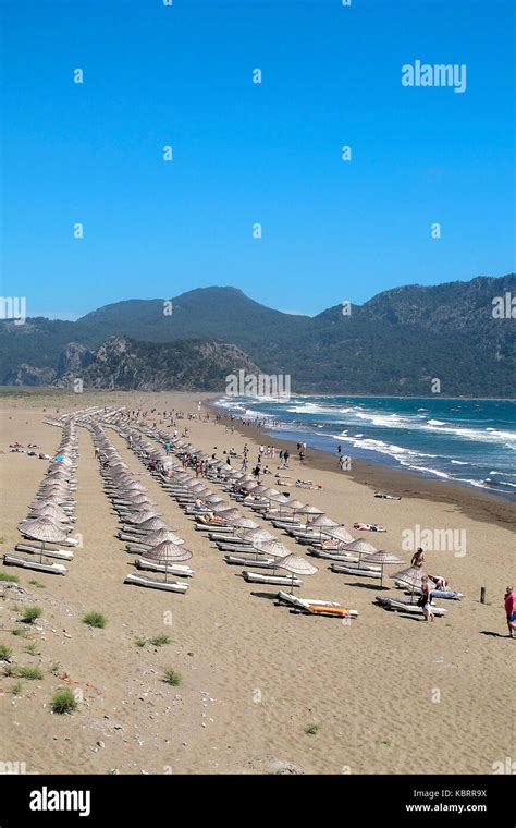 Iztuzu Beach, (Turtle Beach) Dalyan, Turkey Stock Photo - Alamy