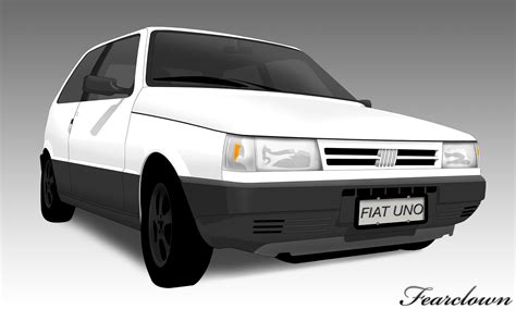 Fiat Uno Vector by fearclown on DeviantArt