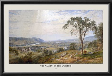 Wyoming Valley PA 1865 Restored Map | Vintage City Maps