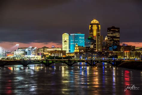 "Des Moines Skyline" | Des Moines, Iowa | Josh Meier Photography