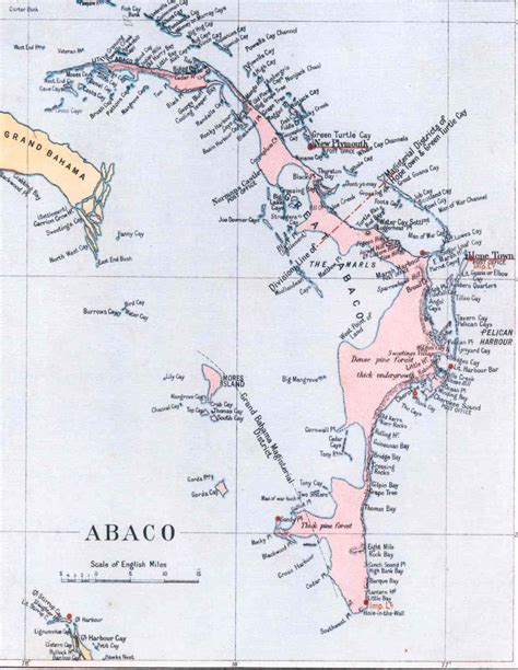 Abaco Map: Explore the Islands and History of Abaco, Bahamas