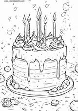 Birthday Coloring Sheets 132 – Free Pages sketch template