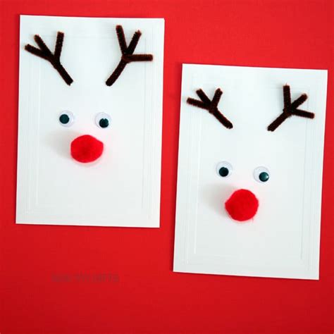 12 EASY homemade Christmas card ideas for kids | Mums Make Lists