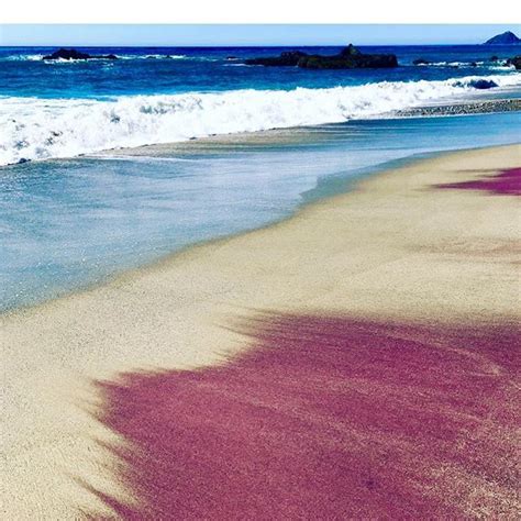 Another treasure of Big Sur - a purple sand beach. The purple hues are caused by the different ...