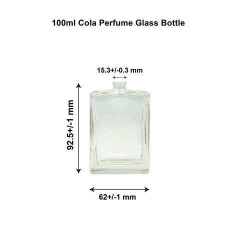 100 ML COLA PERFUME GLASS BOTTLE - Ajanta Bottle Pvt Ltd