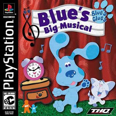 Blues Clues Blues Big Musical Sony Playstation