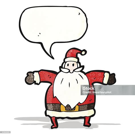 Cartoon Santa Claus Stock Illustration - Download Image Now - Bizarre ...