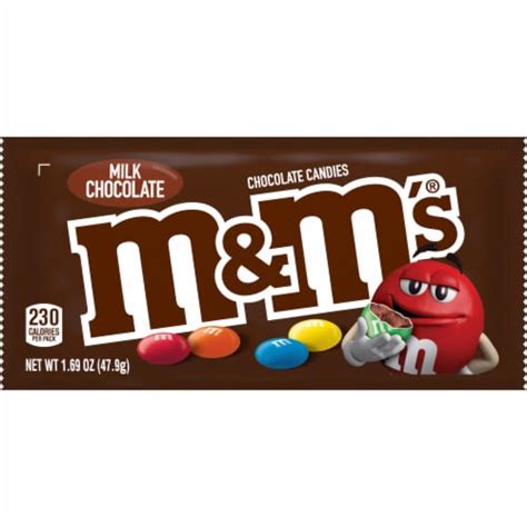 M&M'S Milk Chocolate Candy Full Size Bag, 1.69 oz - Fry’s Food Stores