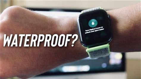 Is The Apple Watch Series 4 Waterproof? - YouTube