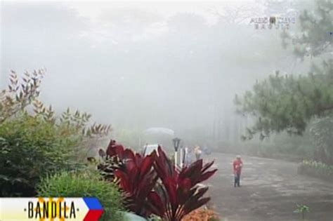 Baguio temperature plunges to 12.2C | ABS-CBN News