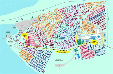 Rockley Park Map