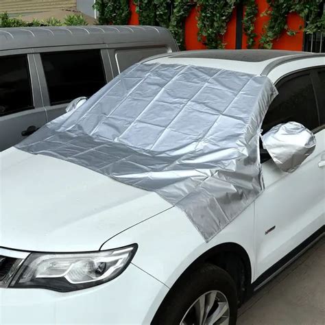 Magnetic Windshield Snow Cover Protective Cover Snow Ice Frost Guard ...