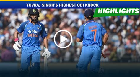 Highlights: Yuvraj Singh 150 v England - his highest ODI score