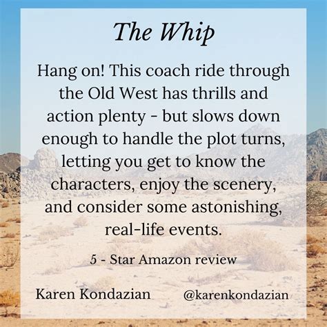 Book Review: "The Whip" by Karen Kondazian | Karen Kondazian posted on the topic | LinkedIn