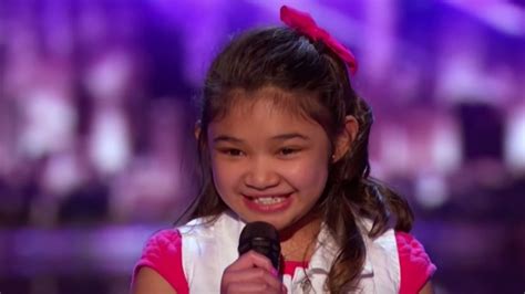 Angelica Hale Performs 'Girl On Fire' Cover at AGT 2017