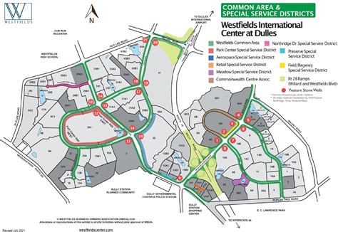 Westfields Common Area Map | Westfields Center