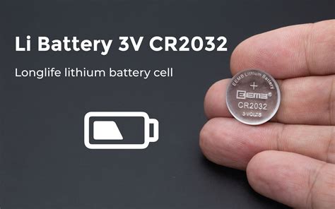 Lithium Battery 3V CR2032 - MIKROE