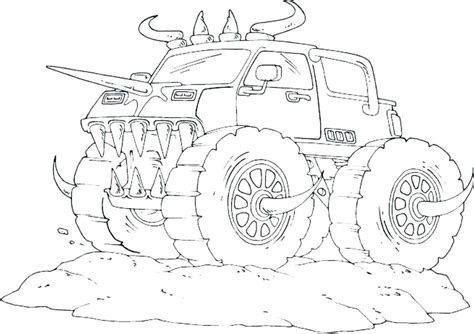 4x4 Mud Trucks Coloring Pages Coloring Pages