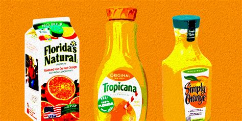 Comparing the Websites of Leading Orange Juice Brands