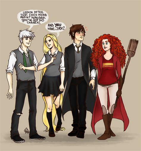 The Big Four/Harry Potter crossover by LilyScribbles on DeviantArt